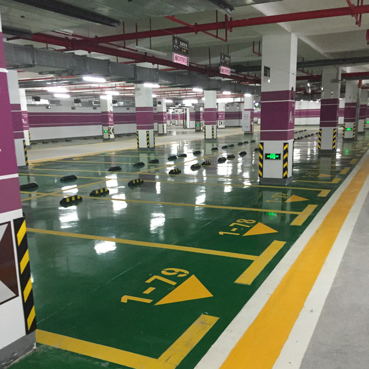 福州車庫地坪,地坪漆廠家滄晟告訴你如何規劃停車場地坪漆